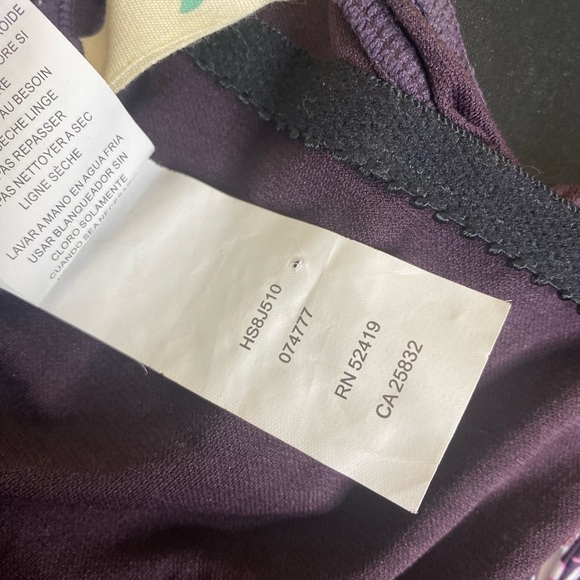 HOBIE floral one piece Swimsuit size large - Picture 7 of 9